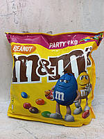 Драже шоколадное с арахисом M&M's Peanut Party 1 kg