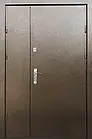 Вхідні двері Redfort Оптима Плюс Метал-Метал з притвором вулиця 1200 мідний антик