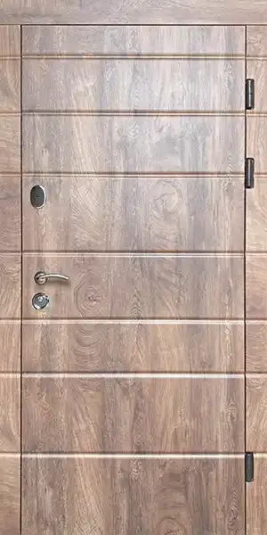 Вхідні двері Redfort Акцент Кантрі вулиця зріз дерева кон'ячний ПВХ-55, фото 1