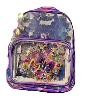 Детский рюкзак с блестками Stenson ST02113 Purple
