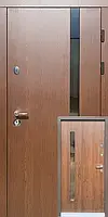 Входные двери Редфорт Авеню Стеклопакет Комфорт сублимация дуб бронзовый / дуб бронзовый (ПВХ-02)