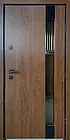 Вхідні двері Redfort Еталон Крона вулиця склопакет дуб бронзовий ПВХ-02