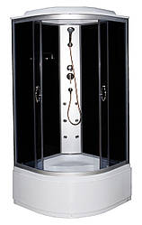 Гідромасажний бокс Ko&Po 470 90x90 душовий бокс із глибоким піддоном розсувні двері загартоване скло