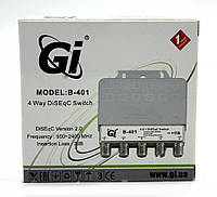 DiSEqC 2.0 4x1 GI B401 у кожусі GHF