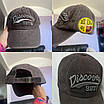 Чорна кепка блайзер напис Discovery 3ET Caps. Стильна бейсболка, блайзер, кепка. Молодіжний блайзер унісекс., фото 3