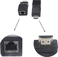 Комплект (TX+RX) Удлинитель HDMI по витой паре RJ45 до 30м GINTOOYUN Уценка