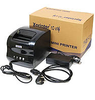 Кассовый чековый принтер в магазин, Термо принтер для товарных этикеток наклеек ценников (80мм), DEV