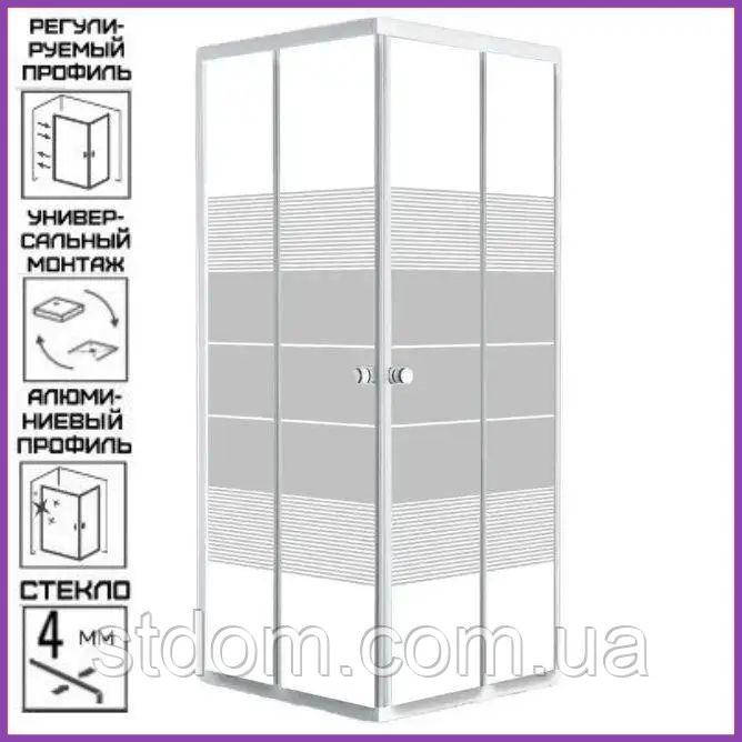 Душова кабіна RJ VELUM 80x80 80RZ082Linia