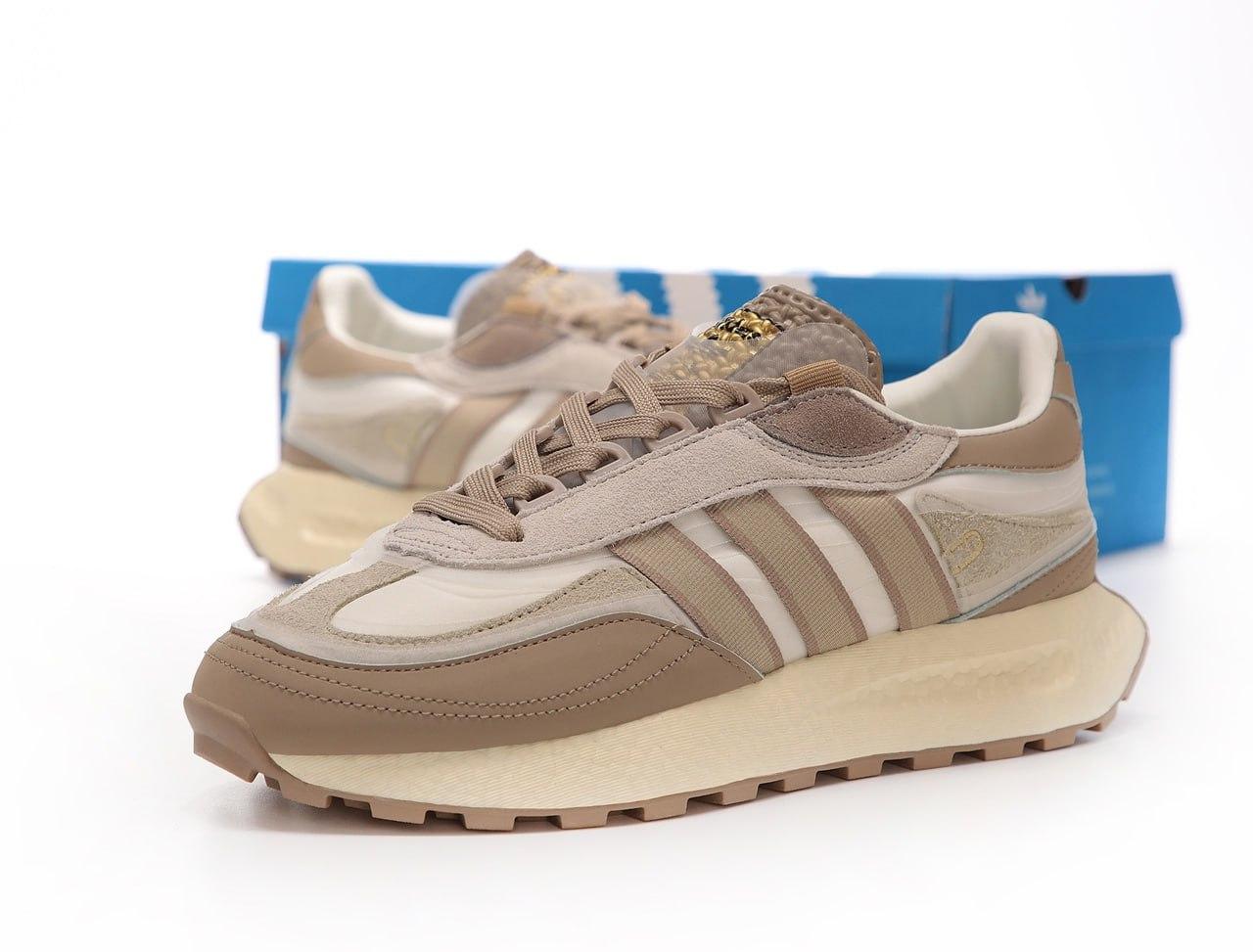 Чоловічі бежеві Кросівки Adidas Retropy E5