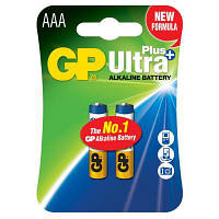 Батарейка Gp AAA LR03 Ultra Plus Alcaline * 2 24AUP-U2 / GP24AUP-2UE2 / 4891199100307 GHF