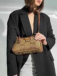 Жіноча сумка Гуччі коричнева Gucci Brown Aphrodite Shoulder Bag