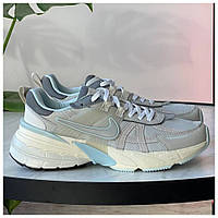 Женские кроссовки Nike V2K Runtekk Run Light Iron Ore Grey FZ3596-072, серые кроссовки найк V2K рантек