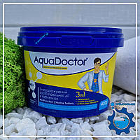 Химия для бассейна мульти табс AquaDoctor MC-T 0,4 кг 3 в 1 | Аквадоктор большие таблетки для бассейна 200 г