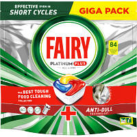 Таблетки для посудомоечных машин Fairy Platinum Plus All in One Lemon 84 шт. 8001841893693 GHF