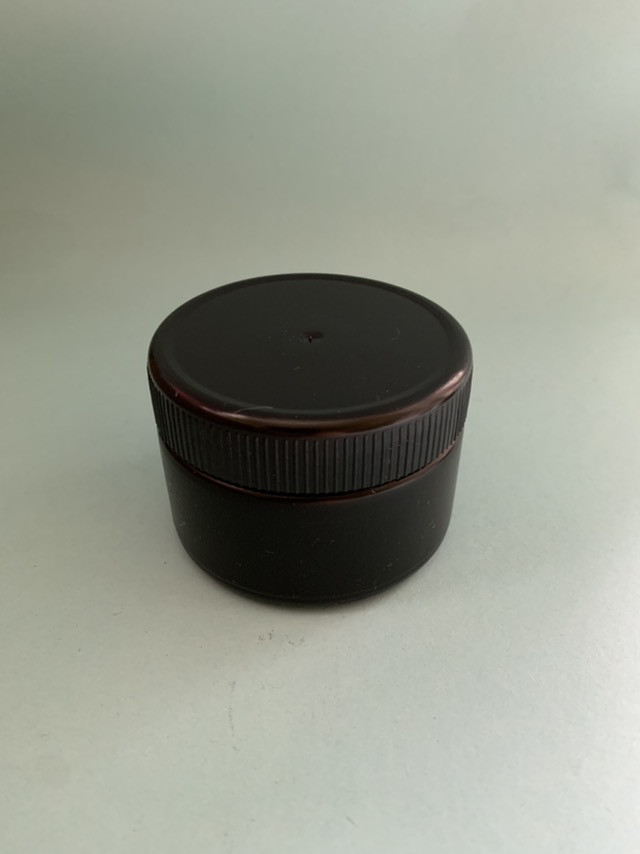 Баночка чорна 100 мл (тара для косметики), фото 1
