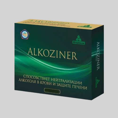 Alkoziner (Алкозайнер) - капсулы от алкогольной зависимости - фото 1 - id-p2189523668