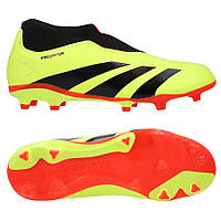 Дитячі футбольні бутси Adidas Predator League Ll Fg Jr IG7755, Жовтий, Розмір (EU) — 35