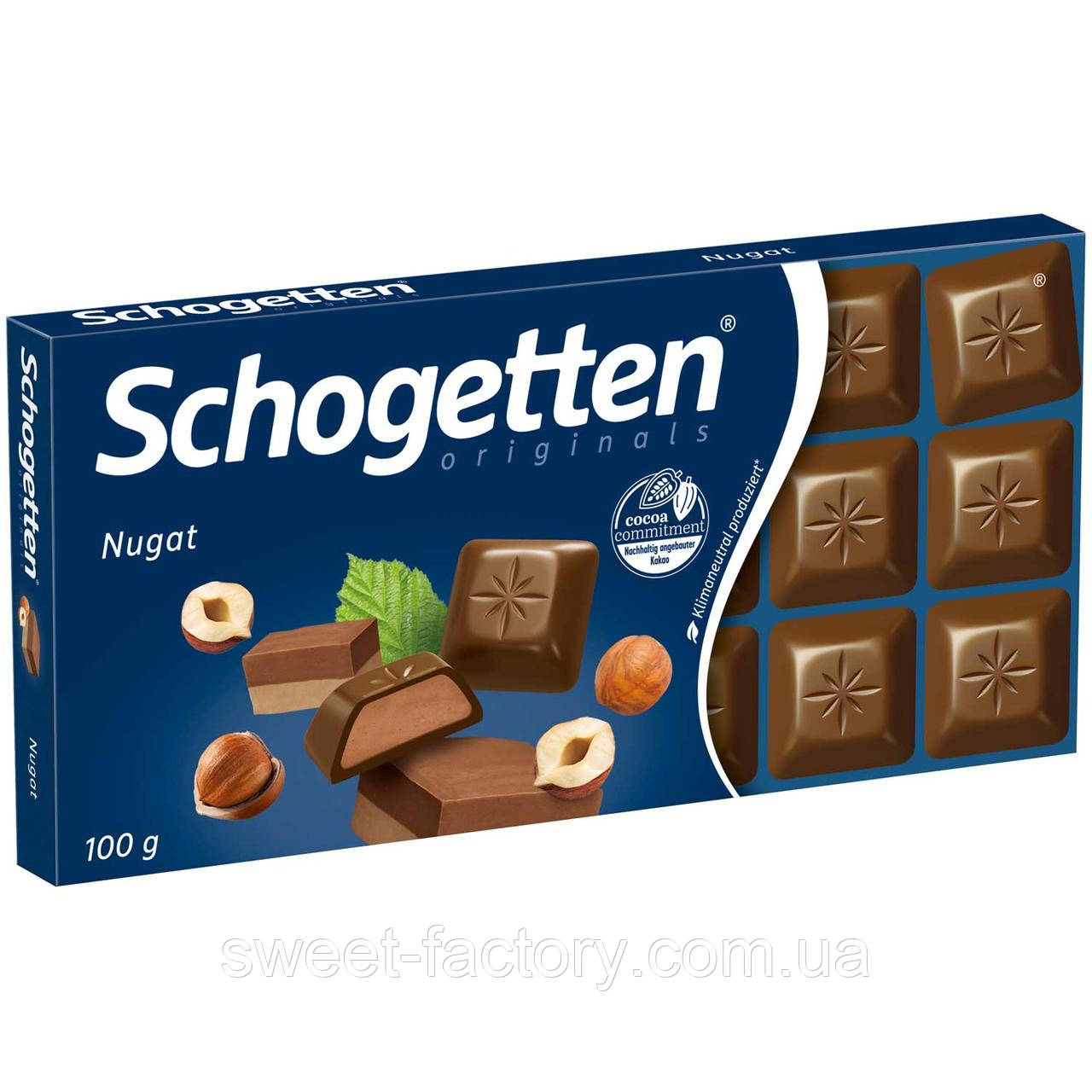 Шоколад Schogetten Originals Nougat 100g
