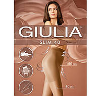 Корректирующие колготки с утягивающими шортиками Giulia 40 den Моделирующие колготы для фигуры женские