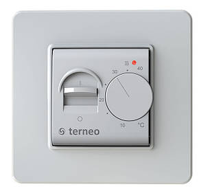 Терморегулятор для теплої підлоги механічний Terneo mex (білий)