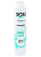 Шампунь для ежедневного ухода с хлопковым и оливковым маслом You Look Professional Daily Oil Shampoo 250 мл,
