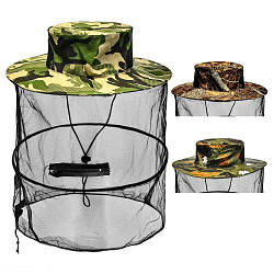 Капелюх-накомарин із застібкою-блискавкою 37 см