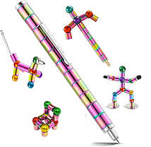 Магнітна Ручка Конструктор Polar Pen Антистрес Ручка колір Градієнт (00176)