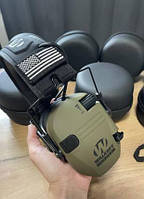 Активні навушники для стрільби, із системою шумопоглинання, walkers razor, військові, тактичні