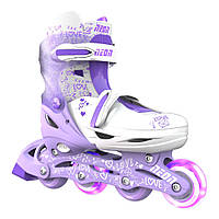 Роликовые коньки Neon Combo Skates Сиреневый (Размер 30-33) NT09L4, World-of-Toys