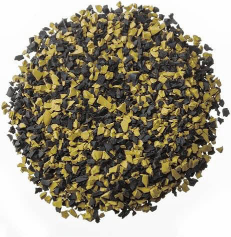 Мягкий асфальт резиновый 1 м.кв. PuzzleGym (желто-черный) (ID#628037117 ...