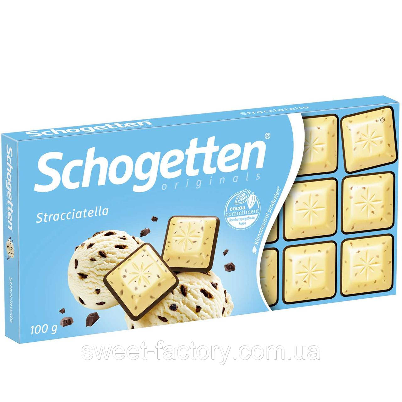 Шоколад Schogetten Originals Stracciatella 100g