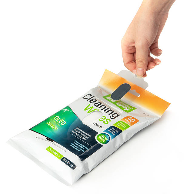 Чистящие Салфетки Colorway для очистки экранов, мониторов, ноутбуков,  телевизоров, смартфонов, 40 шт. ▷ купить в Terline