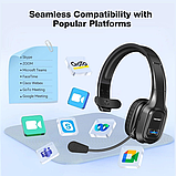 Bluetooth-гарнітура з мікрофоном Tecknet TK-HS001 для колл-центру, фото 8