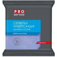 Серветки для прибирання PRO service Віскозні Сині 10 шт. (4823071658613)