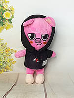 М'яка іграшка  Свинка у худі K-POP SKzoo Stray Kids DWAEKKI Seo Chang-Bin Стрей Кідс. Двеккі. Сео Чан Бін 20 см