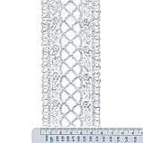 Мереживо макраме 5,5 см колір - білий, фото 2