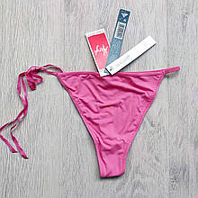 Набір ATLANTIC жіночі стрінги 2 шт. розмір S рожевого кольору зі стрічками