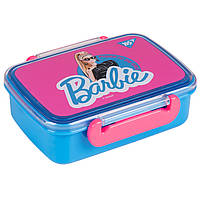 Контейнер для їжі "Yes" 420мл Barbie з розділ.  708057
