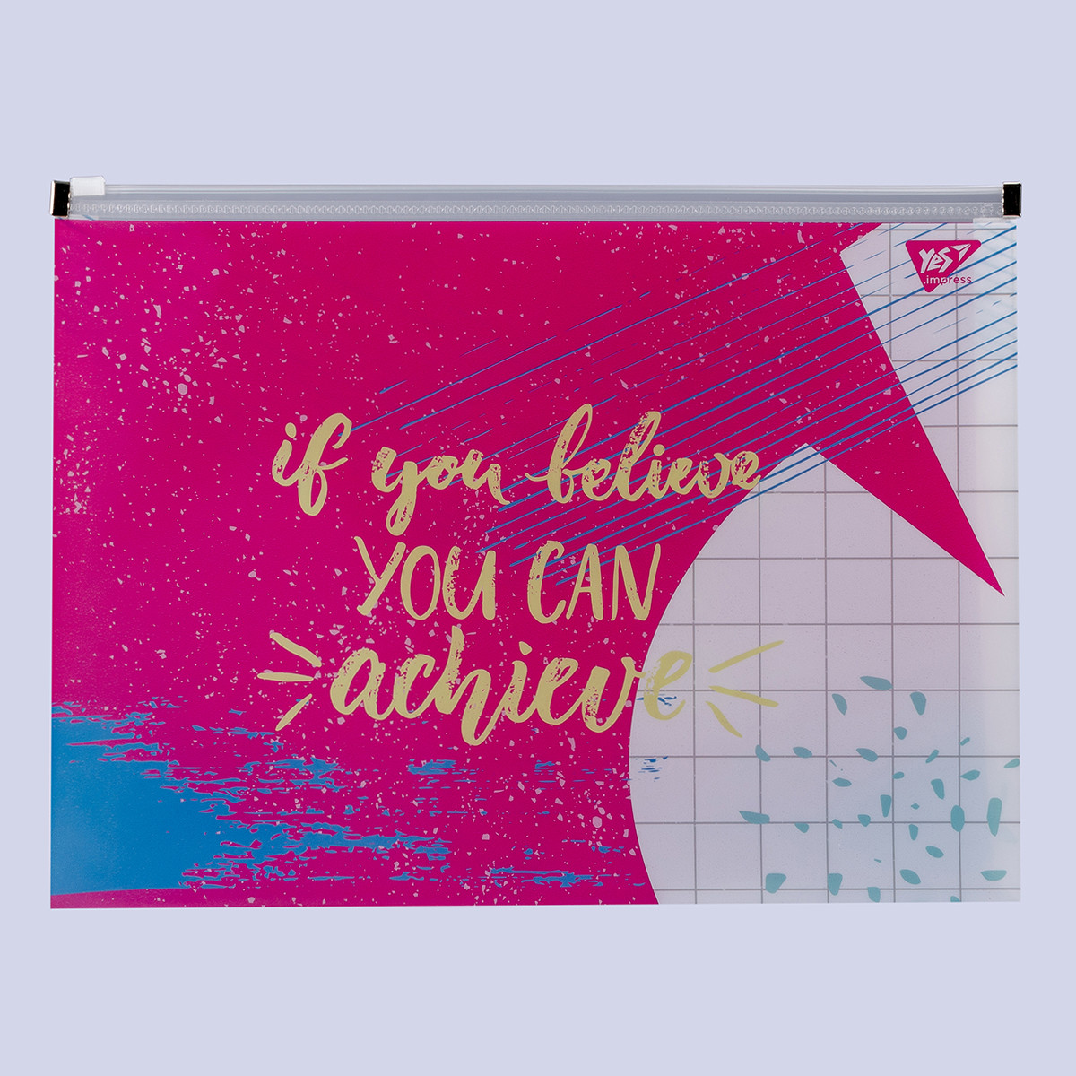 Папка на блискавці zip-lock А4 "YES" Hotch Potch 491758