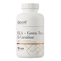 CLA + Green tea + L-carnitine OstroVit 90 капсул