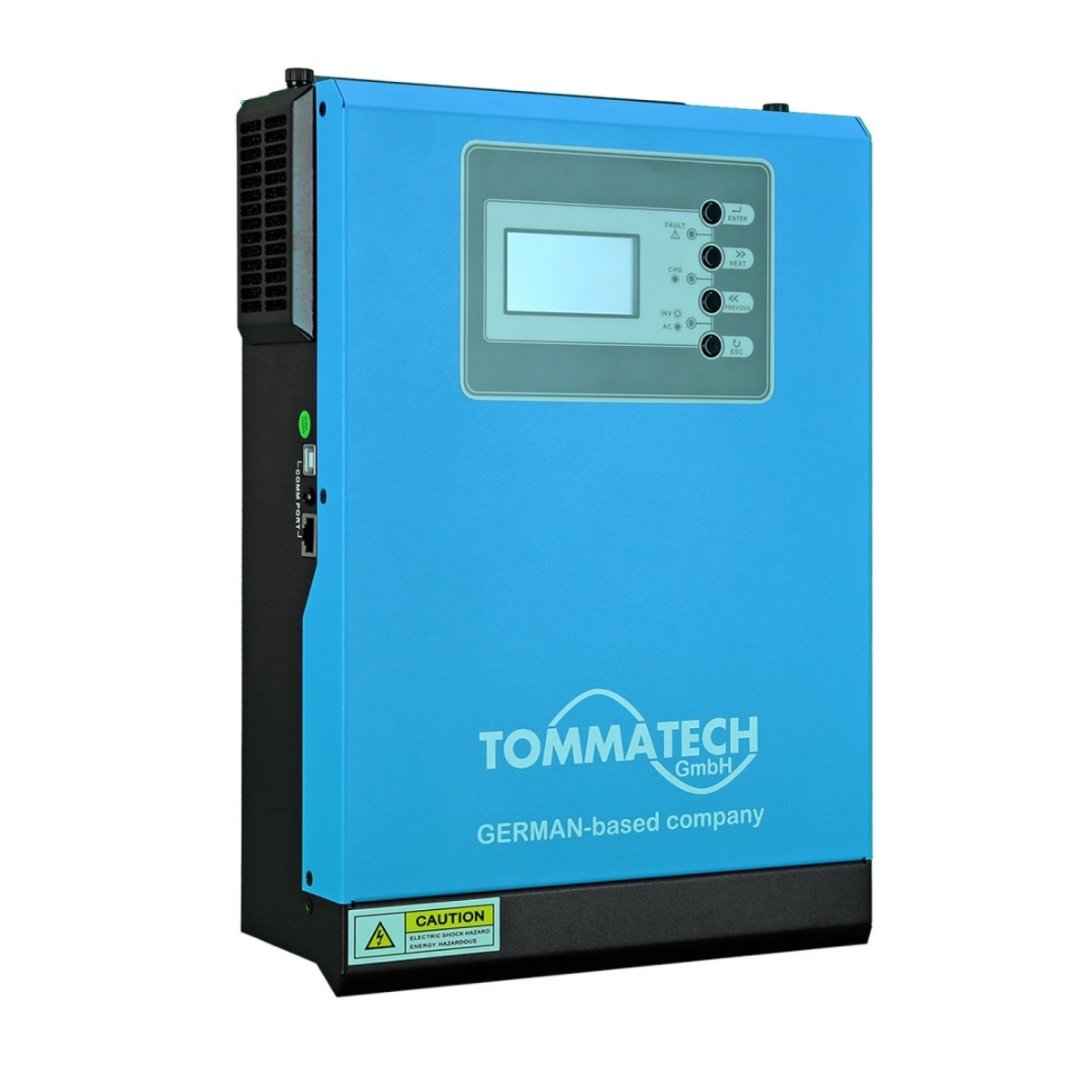 Гібридний інвертор TOMMATECH TT-NEW1K-12/MPPT, 1000W, 12V ток заряда 20А MPPT (17-80V), фото 1