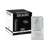 Чоловічі парфуми з феромонами HOT Pheromone Perfume MIAMI men 30 ml sexstyle