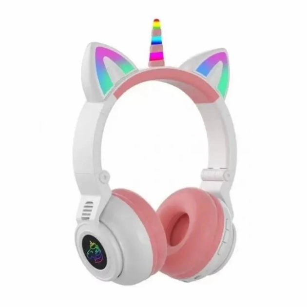 Навушники Bluetooth бездротові Єдиноріг Cat STN-27, фото 1