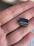 Шерл необроблений натуральний 13*10*10 мм камінь чорний турмалін., фото 7