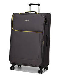 Валіза велика текстильна Snowball 22204 на 4-х колесах