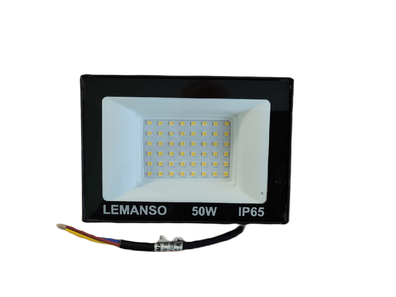 Прожектор LED 50W 6500K IP65 3000LM LEMANSO "Посейдон" чёрный/ LMP73-50