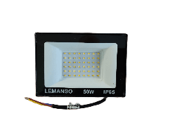 Прожектор LED 50W 6500K IP65 3000LM LEMANSO "Посейдон" чёрный/ LMP73-50