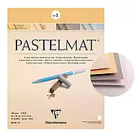 Склейка для пастелі #1 Pastelmat Clairefontaine (Франція) 24х30 см, щільність 360 г/м2, 12 аркушів