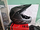 Велошлем фулфейс BMX даунхилл Bell Transfer Bike Helmet Matte Black Medium (55-57cm), фото 4