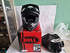 Велошлем фулфейс BMX даунхилл Bell Transfer Bike Helmet Matte Black Medium (55-57cm), фото 3